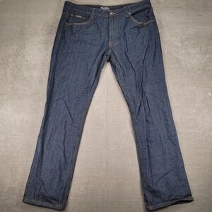 Parish‎ Nation Y2K Denim Jeans Straight Leg Dark Wash Casual Mens Size 40